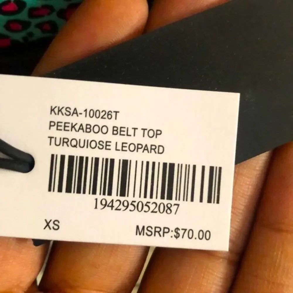 NWT! Kendall & Kylie Peekaboo Bikini size XS - Picture 9 of 10